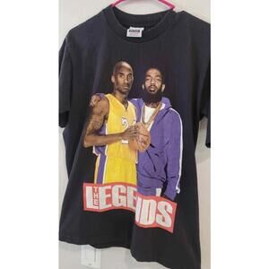 Legends Kobe And Nipsey T Shirt Men's Size Medium
